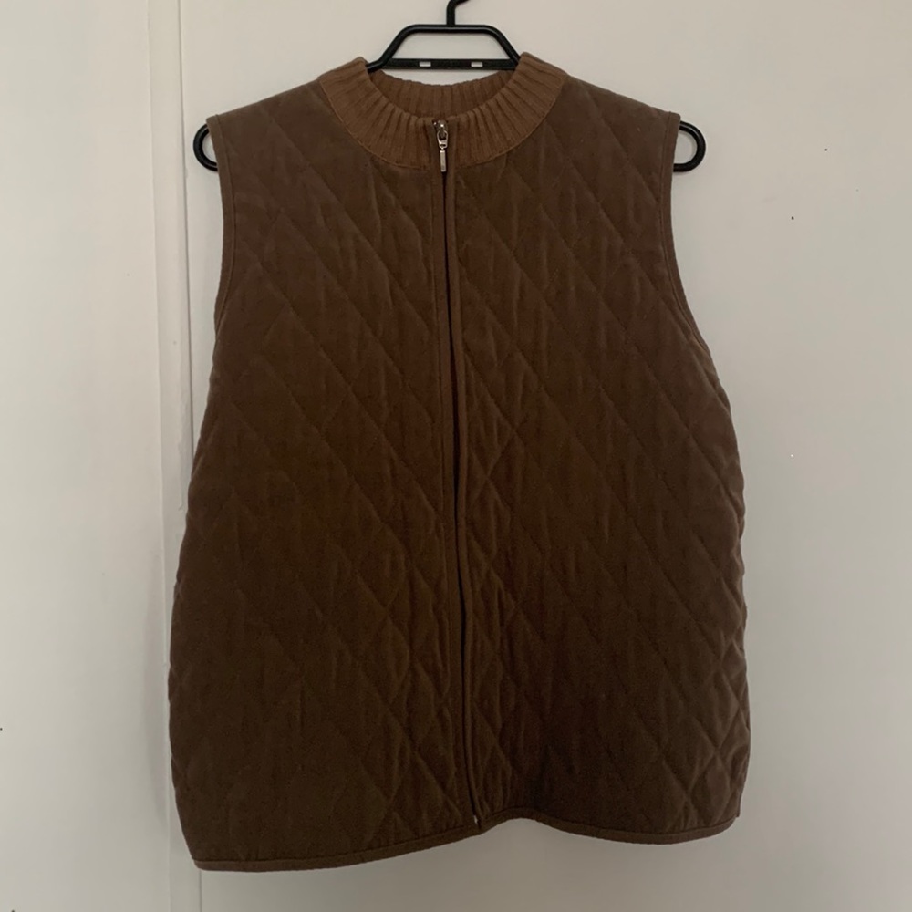 Vintage brown vest